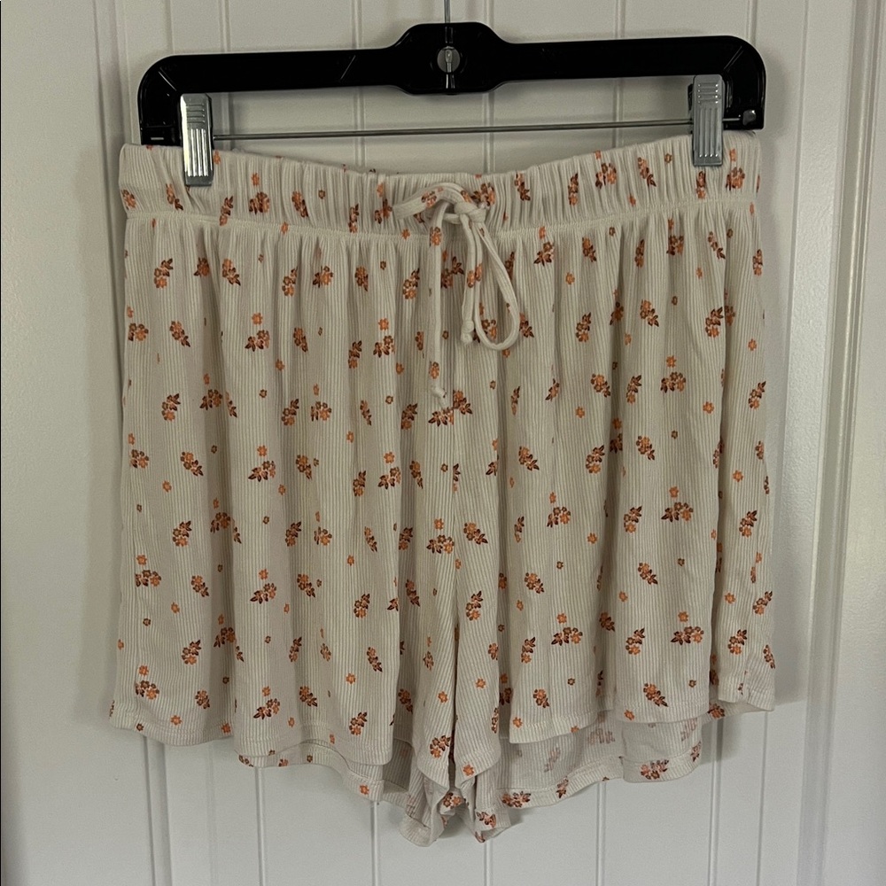 Aerie ribbed pajama shorts